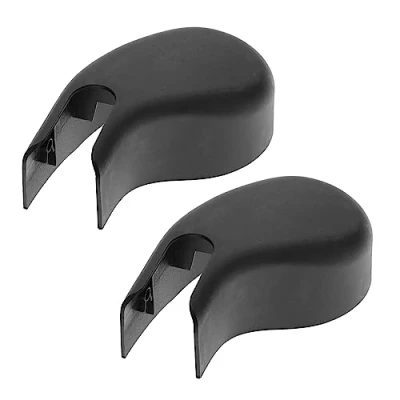 Image of Create idea 2Pcs Rear Wiper Arm Nut Cover Replacement 1718652 Compatible with Ford Focus 2012 2016 Car Windshield Cap Black