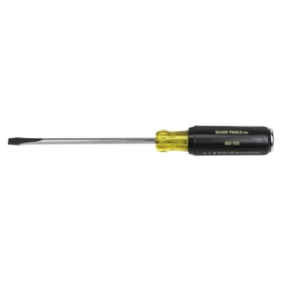 Image of Klein Tools 602 7DD 5/16&quot; Keystone Demolition Driver, 7&quot; Shank, Yellow/Black