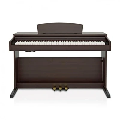 Image of Gear4music DP10X 88 Weighted Keys Digital Piano Dark Rosewood Effect