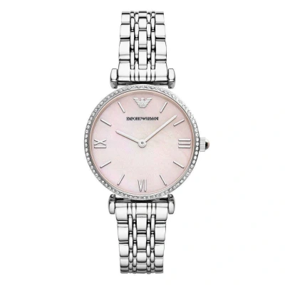 Image of Emporio Armani Womens&#039; Watch AR1779 Silver Metal One Size