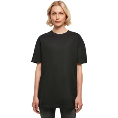 Image of Build Your Brand Women&#039;s By086 ladies Merch T Shirt, Black, L