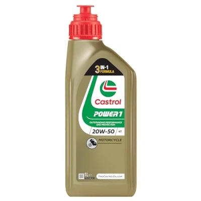 Image of 0501CA137C35460257 Engine oil CASTROL Power 1 4T 15F578 20W 50 1l