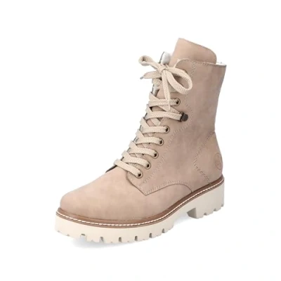 Image of Rieker Women&#039;s Z5712 Fashion Boot, Beige, 7.5 UK