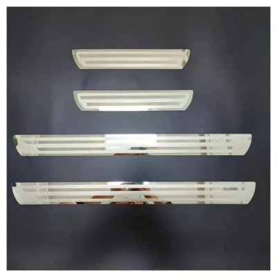 Image of SANQIUTOU Car Door Sill Protector Strips for VW TIGUAN 3 ab 2024, Sticker Trim Non Slip Anti Scratch Stainless Steel Material, 4 Pcs