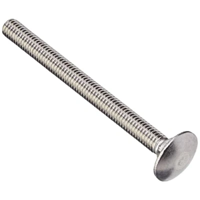 Image of AHCM6 6mm x 70mm A2 Stainless Steel Cup Square Carriage Bolts Without Nuts (Pack of 25 Coach Bolts)