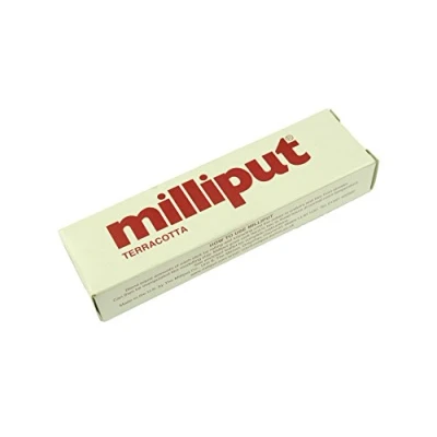 Image of Proops Milliput Epoxy Putty, Terracotta x 1 Pack. Modelling, Sculpture, Ceramics, Slate Repairs. (X1016) Free UK Postage.