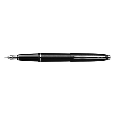 Image of Cross Calais Matte Black Fountain Pen Medium Nib Gift at011614 ms