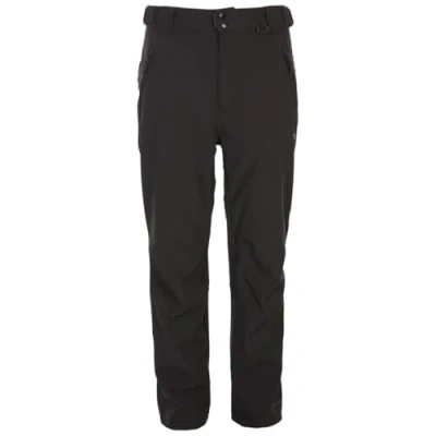 Image of Trespass Hemic, Black X, M/SL, Waterproof Trousers for Men, Medium / Short Length,