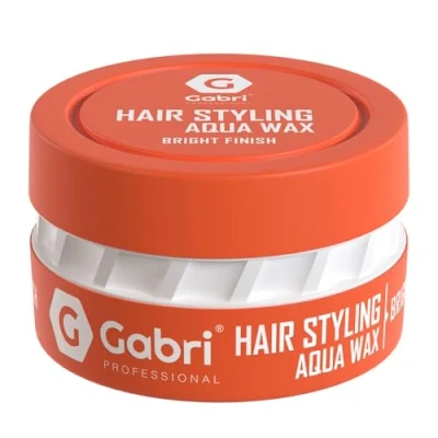 Image of Gabri Hair Styling Wax 150ml Gel Edge Control Maximum and Long Lasting Men &amp; Women (Bright Finish)