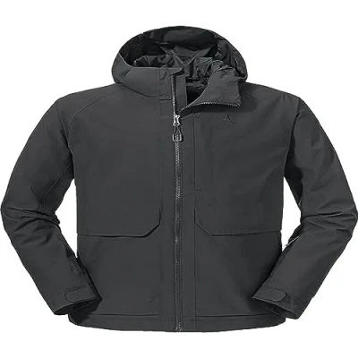 Image of Schöffel Men&#039;s Jacket Lausanne M, Asphalt, 58 (EU)