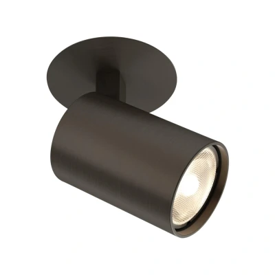 Image of Ascoli Recessed Flush Reading Lamps Bronze Effect, GU10