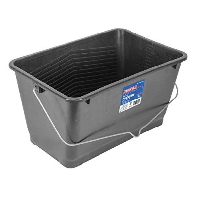 Image of Faithfull FAIPBSCUTTLE 15 Litre Paint Scuttle Large Decorators Roller Bucket