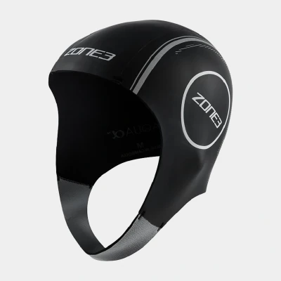 Image of ZONE3 Neoprene Swim Cap Premium Triathlon Skull For Men And Women Open Water Swimming