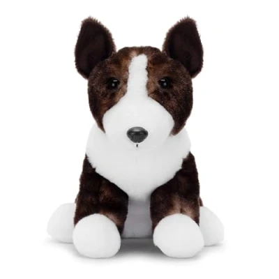 Image of Zappi Co David the Staffy Plush Toy Dog (22cm) Staffordshire Bull Terrier Soft Cuddly Recycled Tough but Gentle Friend