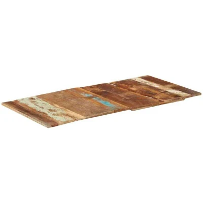 Image of vidaXL Rectangular Table Top 60x120 cm 15 16 mm Solid Reclaimed Wood