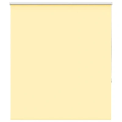 Image of vidaXL Blackout Roller Blind, 140 x 150 cm, Fabric Width 136 Day and Night Curtain, Kitchen Blind