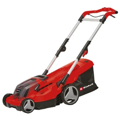 Image of Einhell GE CM Cordless Lawn Mower with 2 x 3.0Ah Batteries &amp; Chargers