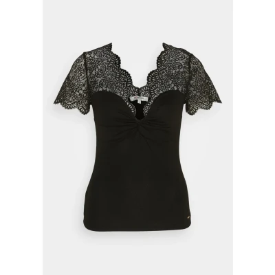Image of Morgan Women&#039;s 241 denny T Shirt, Black, XS