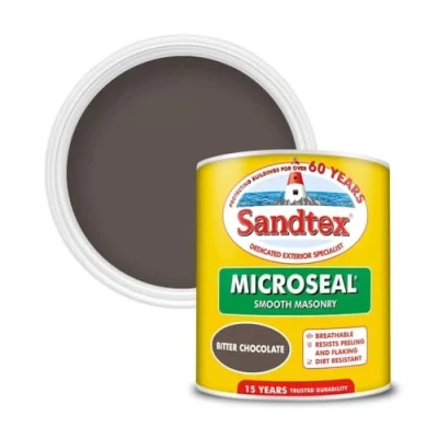 Image of Sandtex Retail Ultra Smooth Masonry Bitter Chocolate 1 L