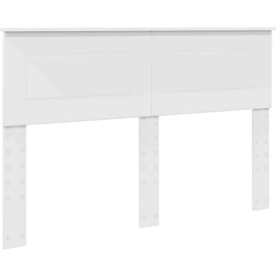 Image of vidaXL Headboard with White 160 cm Engineered wood