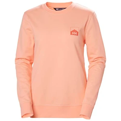 Image of Helly Hansen Women&#039;s W Nord Graphic Sweatshirt Shirt, Rose Quartz, L UK
