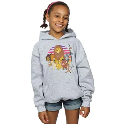 Image of Disney The Lion King Pride Family girls&#039;s Children&#039;s Sweatshirt in Grey