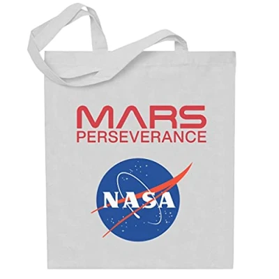 Image of NASA Logo Mars Perseverance Totebag