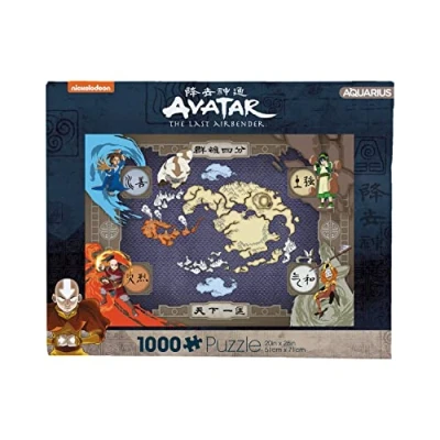 Image of NMR Distribution Avatar: The Last Airbender 1000 Piece Jigsaw Puzzle