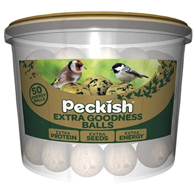 Image of Peckish Extra Goodness Energy Balls 50 Tub