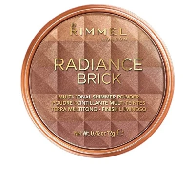 Image of Rimmel Pressed Powder Radiance Brick 12g Dark 003