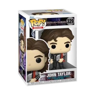 Image of Funko POP! Rocks: Duran Wild Boys John Taylor Collectable Vinyl Figure Gift Idea Official Merchandise Toys for Kids &amp; Adults Music Fans Model Collectors and Display