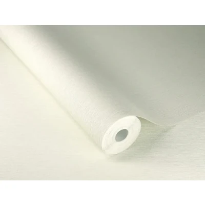 Image of Rasch Non Woven Wallpaper Plain Lines Structure Cream Metallic 608632