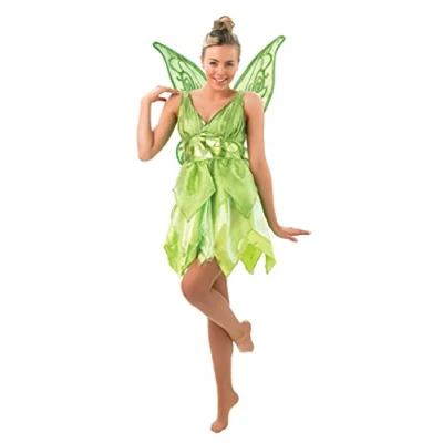 Image of Rubie&#039;s 880998S Official Tinker Bell, Adult&#039;s, Small UK 8 10