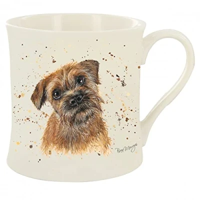 Image of Bree Merryn Fine China Buddy Border Terrier Dog Tea/Coffee Boxed Mug 8.5x8cm