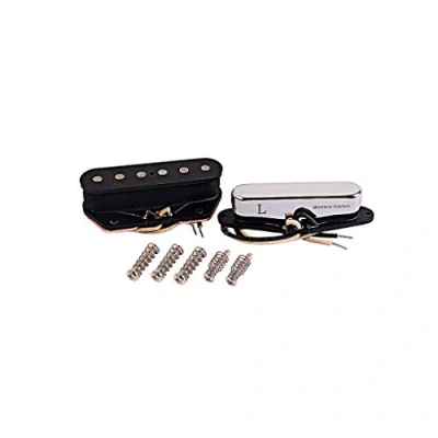 Image of Alnicov Modern Guitar Pickups Set Neck and Bridge Pickup For Tele Telecaster Style Electric Parts Replacement With L mark
