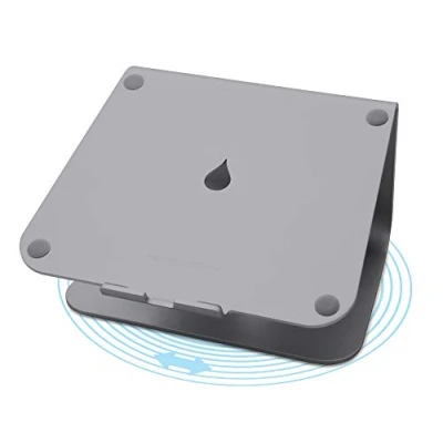 Image of Rain Design mStand360 Laptop Stand with Swivel Base, Space Gray