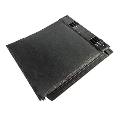 Image of Envirotile Plastic Slates/Roof Tiles/Roof Shingles Slate Effect Anthracite Grey Single Tile