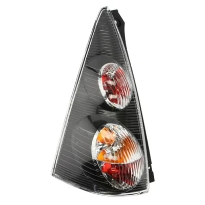 Image of 6350X8 Rear light TYC 11 11780 01 2 Left black without bulb holder PEUGEOT: 107 Hatchback, CITROËN: C1 I