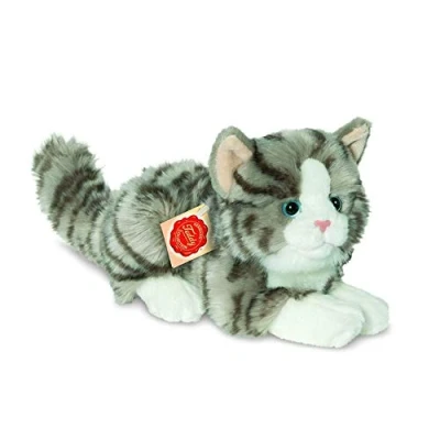 Image of Teddy Hermann 90691 Cat 7,9&quot;/20 cm, Soft Toy, Plush Toy