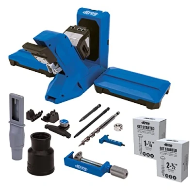 Image of Kreg Tool KPHJ720PRO Pocket Hole Jig 720 PRO Durable Easy Clamping &amp; Adjusting Includes Screws for Materials 1/2&quot; to 1 Thick