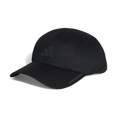 Image of adidas Performance RUN MES CA A R Cap, Size: 6 5/8 7/8, Black/black reflective