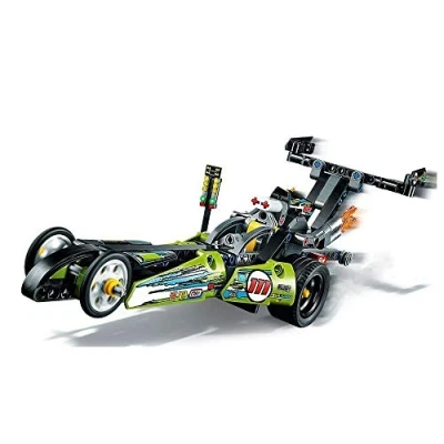 Image of LEGO Technic Dragster 42103 Pull Back Racing Toy Building Kit, New 2020 (225 Pieces)