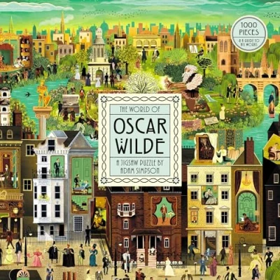 Image of The World of Oscar Wilde 1000 Piece Puzzle: A Jigsaw by Adam Simpson