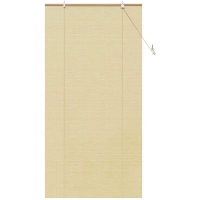 Image of vidaXL Window Blinds &amp; Shades Natural 100 x 220 cm Bamboo
