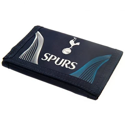 Image of Tottenham Hotspur FC Nylon Wallet (One Size) (Blue)
