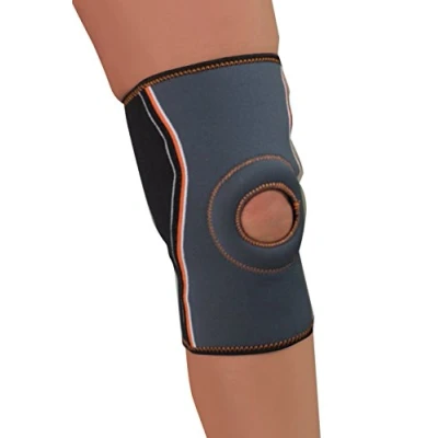 Image of Aidapt Large Elasticated Compression Rehabilitation Knee Support Sleeve for Joint Pain, Arthritis, Ligament Injury and Tendonitis Aid Men Women