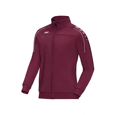 Image of Jako Men&#039;s Classico Polyester Jacket, Men, Classico, red, Large