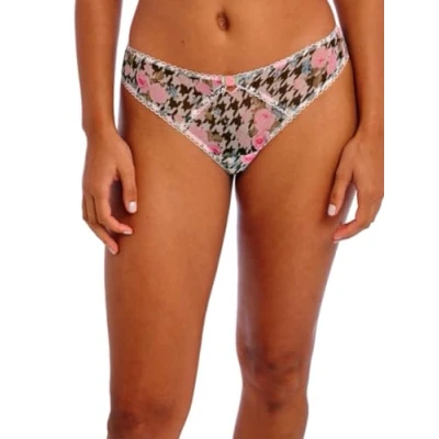 Image of Freya Womens Rose Blossom Brief Multicolour Polyamide Size Medium