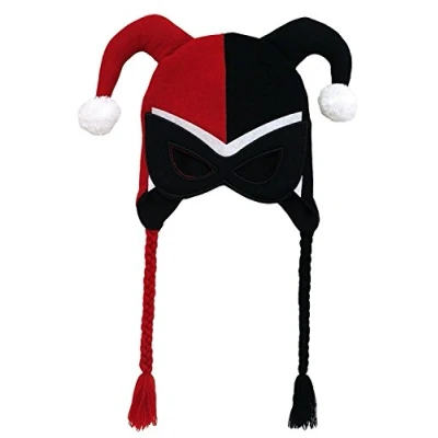Image of DC Comics Harley Quinn Adult Laplander Beanie Hat
