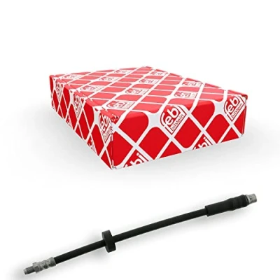 Image of 4F0611775, 4F0611775D Brake Hose FEBI BILSTEIN 28372 Rear Axle Left, Right 350mm AUDI: A6 C6 Avant, Saloon